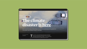 Climat et journalisme : Faire comprendre l'ampleur du changement climatique au niveau mondial