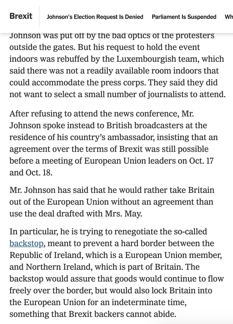 NYT barre navigation 2