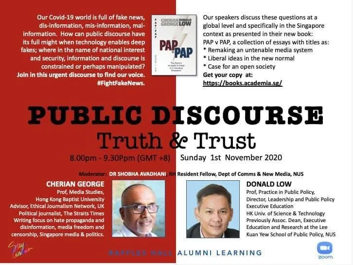 Who's talking about truth and trust?