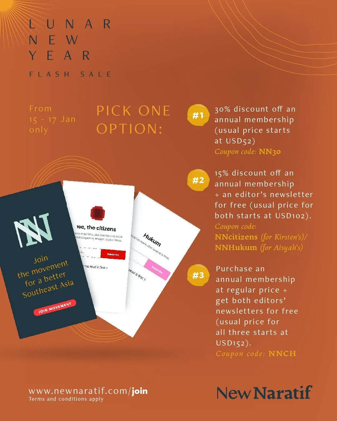 A Lunar New Year sale for you!