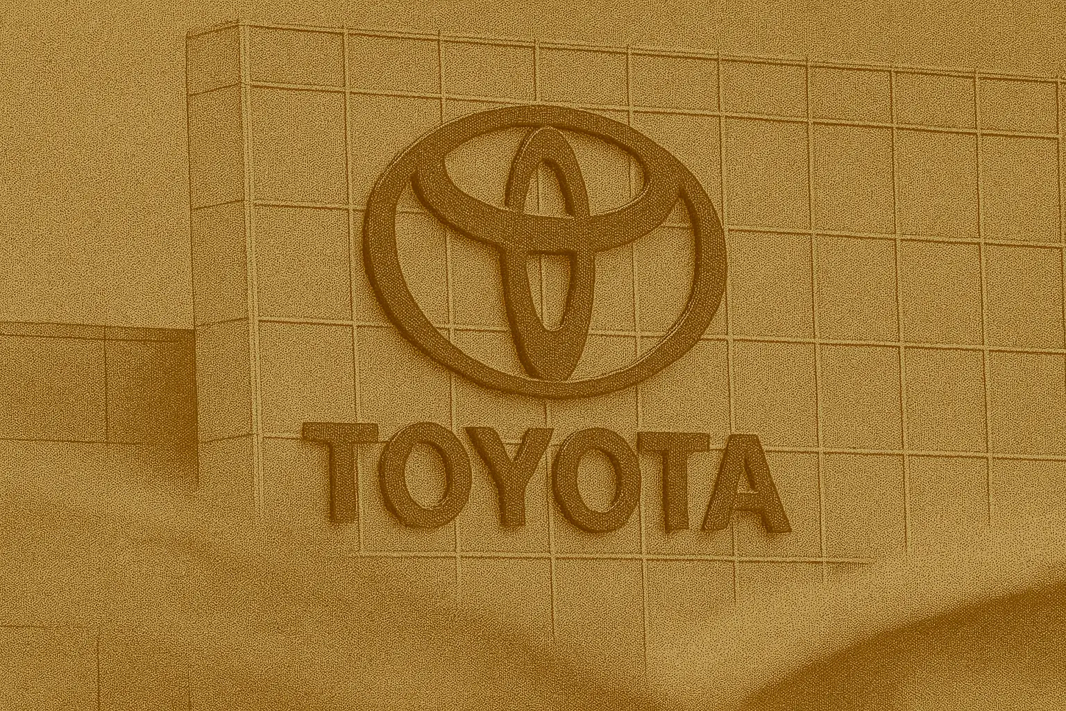 Exterior view of Canadian Toyota dealership