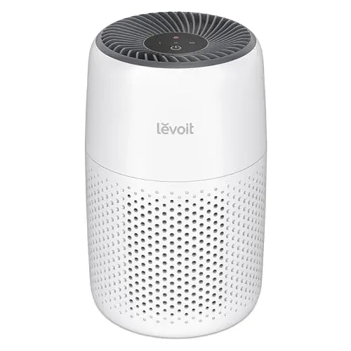 LEVOIT Core Mini-P air purifier for bedrooms, filters allergens and odors quietly