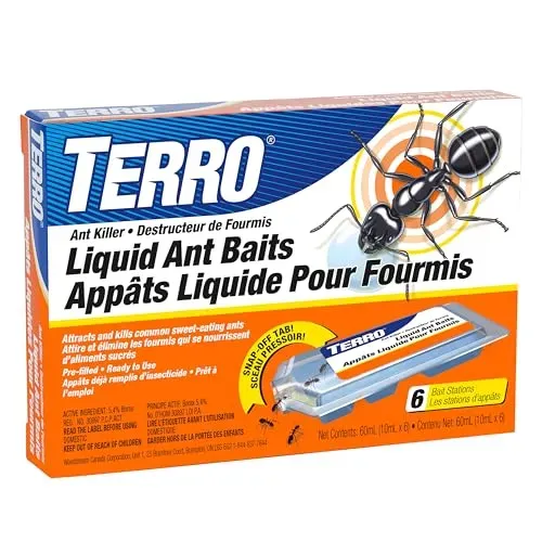 TERRO Ant Killer Liquid Baits T300CAN for effectively eliminating household ants