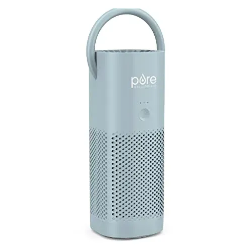 Pure Enrichment® PureZone™ Mini Portable Air Purifier in Starlight Blue for allergy relief