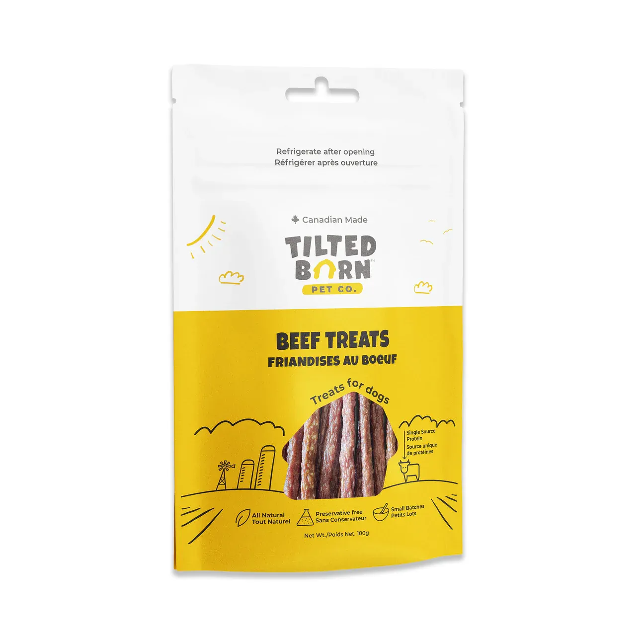 Tilted Barn's soft texture stays pliable even at -25°C