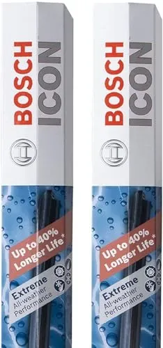 BOSCH ICON 26A22A windshield wiper blades set for driver and passenger sides