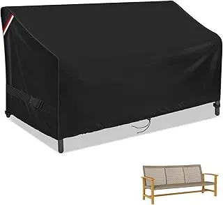 Loenel 72-inch waterproof outdoor sofa cover for 3-seater patio furniture