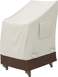 Amazon Basics outdoor stackable chair patio furniture cover in durable waterproof material