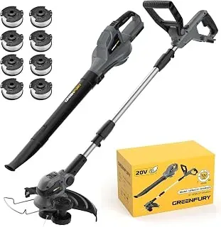 Greenfury 2-in-1 cordless string trimmer and leaf blower combo, bare tool