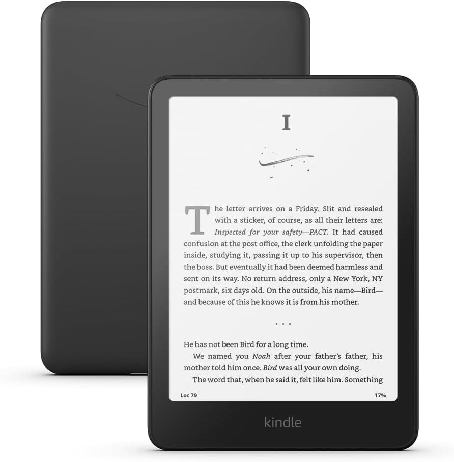 Amazon Kindle Paperwhite e-reader with 7-inch glare-free display