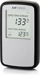 Airthings Corentium Home radon gas detector in grey, Canadian Bq/m³ version