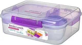 Sistema Bento Box To Go lunch box with yogurt container, 1.65 L