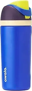 Owala Kids FreeSip 16 oz insulated stainless steel water bottle in Celestial Sphere