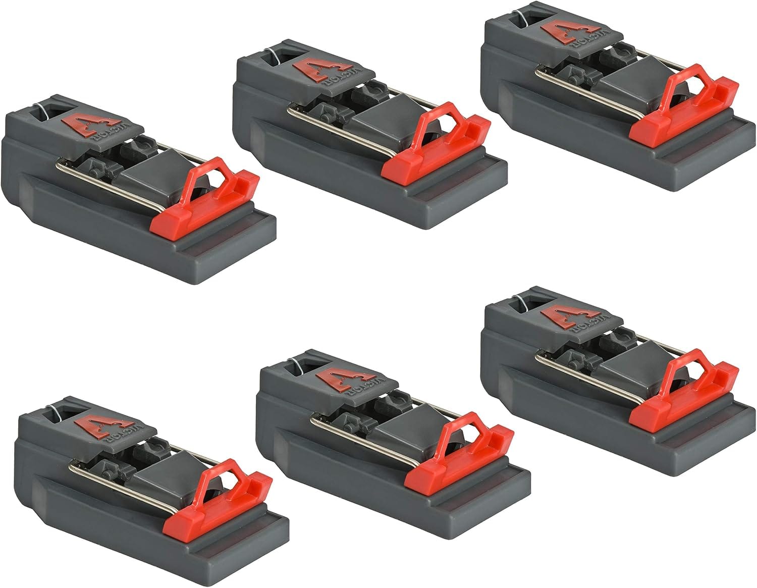 Victor M140SSR Quick-Kill enclosed mouse trap, 6-pack