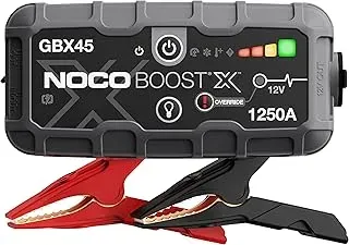 NOCO Boost GBX45 1250A UltraSafe 12V lithium jump starter with jumper cables