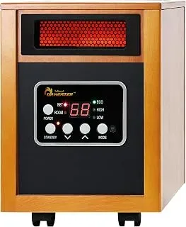 DR. INFRARED HEATER portable 1500-watt space heater for indoor rooms