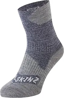 Black SEALSKINZ waterproof all-weather ankle-length sock