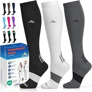 NEWZILL medical compression socks for women and men, 20–30 mmHg athletic support