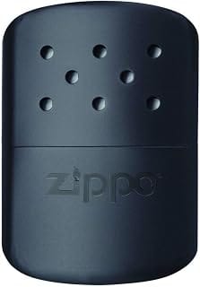 Zippo Matte Black 12-hour hand warmer with easy-fill technology and flameless warmth