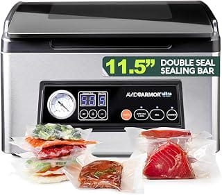 Avid Armor USV32 compact chamber vacuum sealer with 11.5-inch bar
