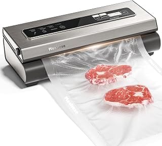 Mesliese 6-in-1 vacuum sealer with dry and moist food modes