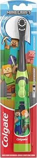 Colgate Kids Minecraft battery toothbrush with extra-soft bristles and AA battery