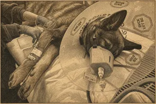 Alberta RCMP Police Dog Injured During High River Armed Robbery Response