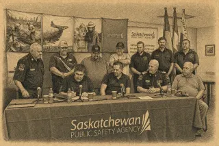 Saskatchewan Agencies Sign MOU to Enhance Wildfire Response Collaboration