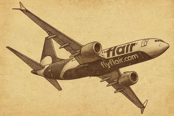 Edmonton's Flair Airlines Revamps Brand to Attract Business Travellers