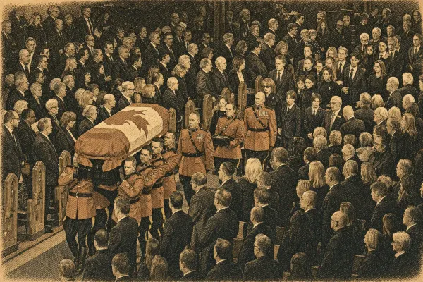 Mulroney State Funeral Cost $1.2 Million — Not Counting $283,731 in Staff Overtime