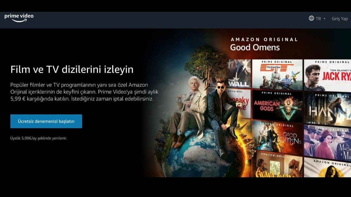 Amazon Prime Video ile Kişiselleştirilmiş Kullanıcı Profili