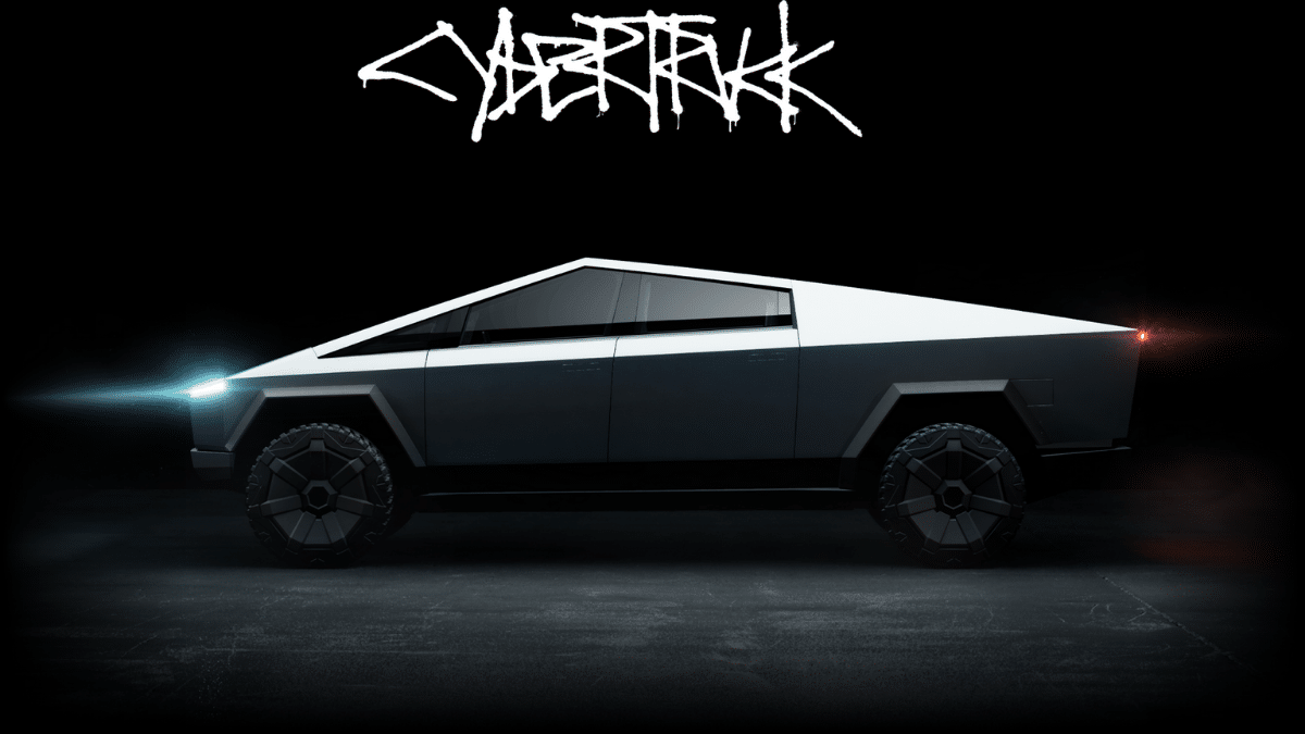 tesla cybertruck arabası