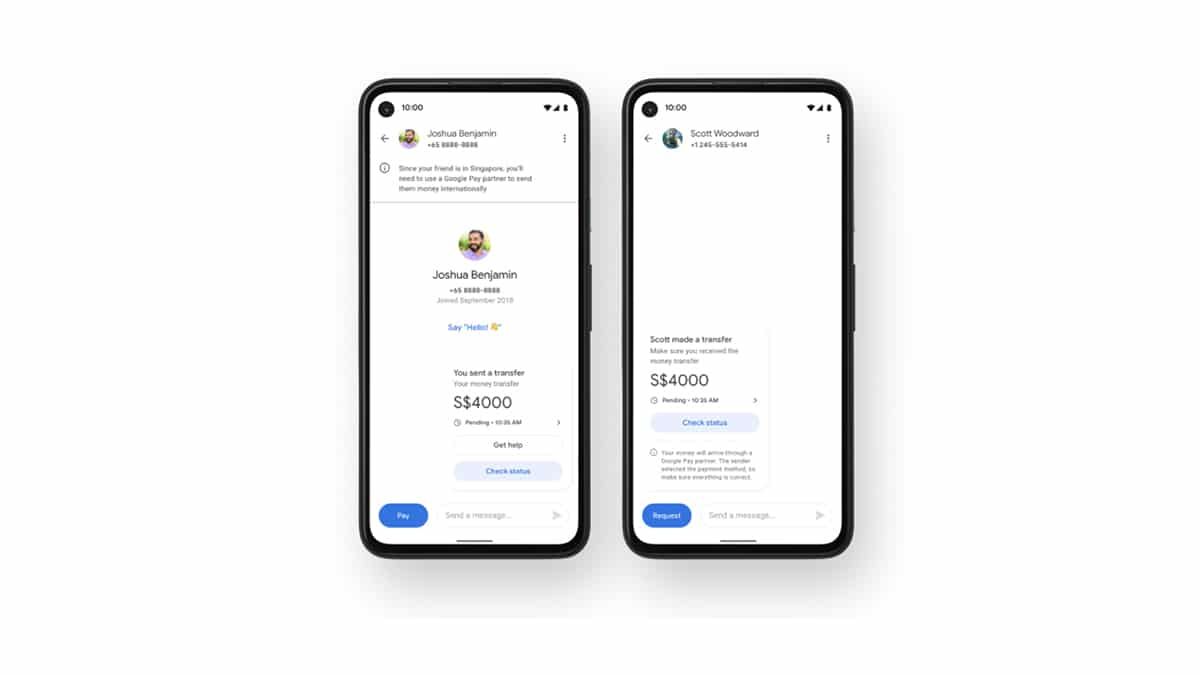 Google Pay Uluslararası Para Transferlerine Açılıyor