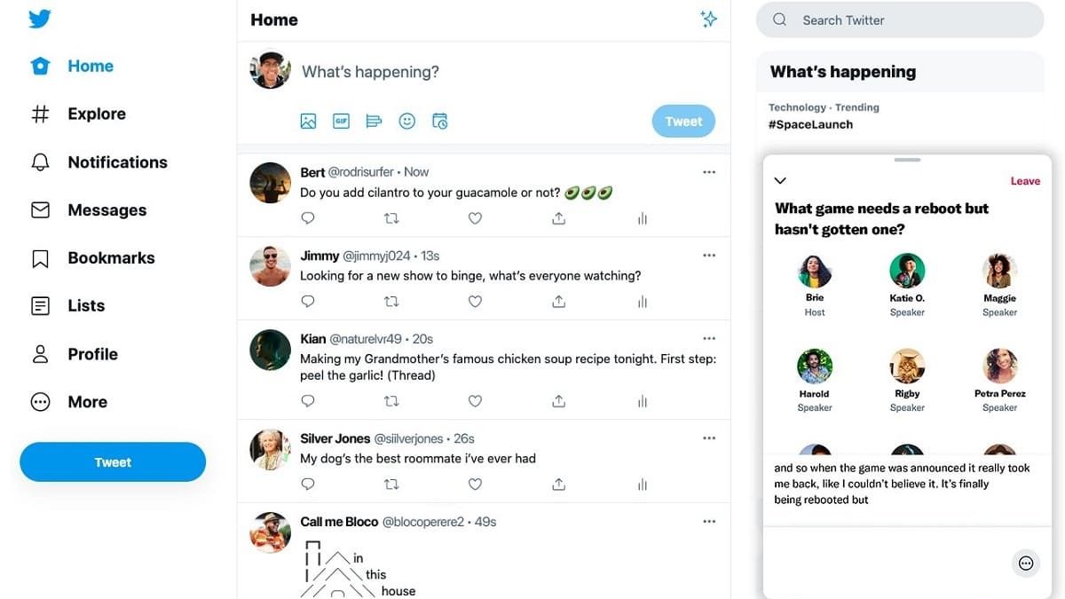 Twitter Spaces Masaüstü Sürümü Kullanıcılarla Buluştu