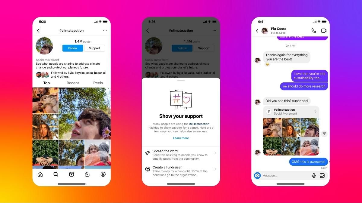 Instagram Hashtag Özelliğinin Kapsamını Genişletiyor