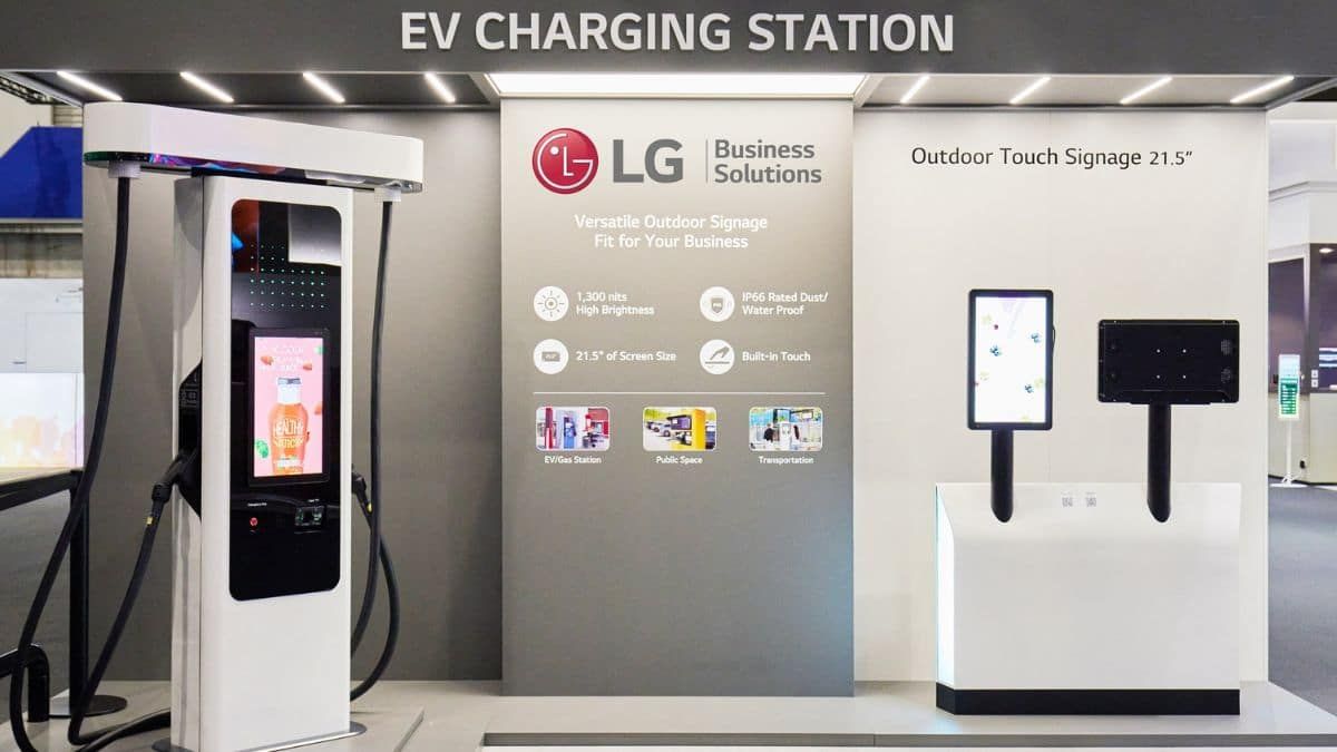 LG elektrikli araç şarjı