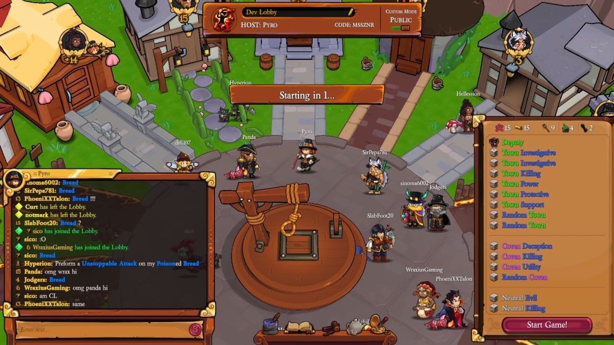 Town of Salem 2 Sistem Gereksinimleri