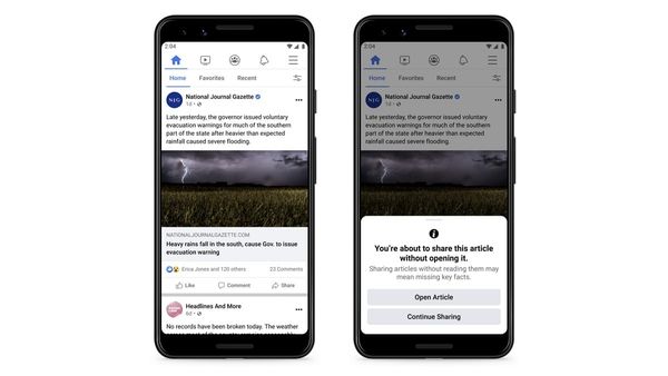 Facebook Haber Linkleri İçin Yeni Bir Özellik Geliştirdi