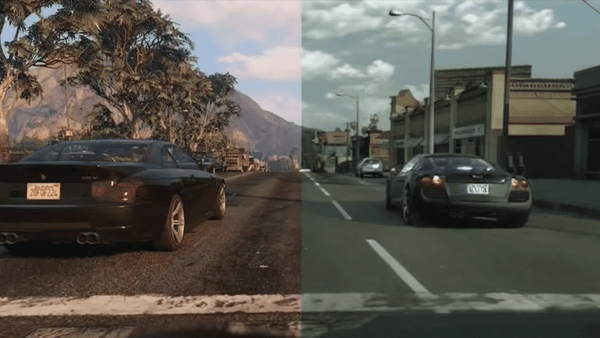 GTA V Grafikleri Yapay Zeka ile Daha da Gerçekçi Oldu