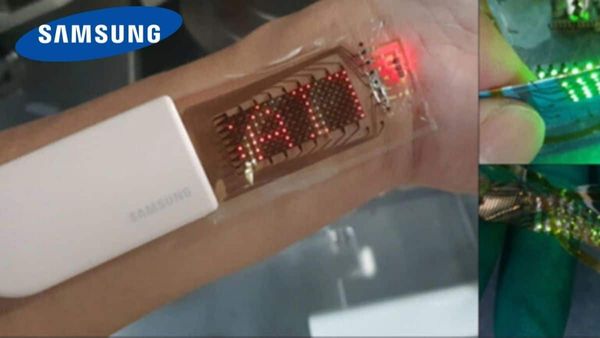 Samsung esnek ekran.