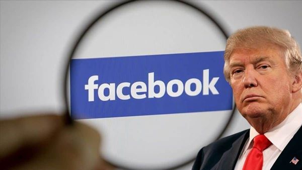Facebook Trumpın hesaplarını 2 yıl süreyle askıya aldı.