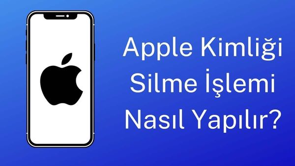 apple kimliği silme