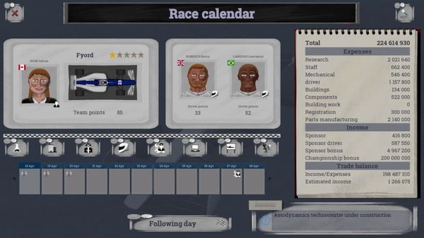 Race Manager Sistem Gereksinimleri