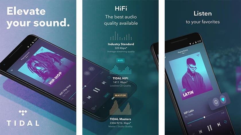 android için müzik platformu tidal