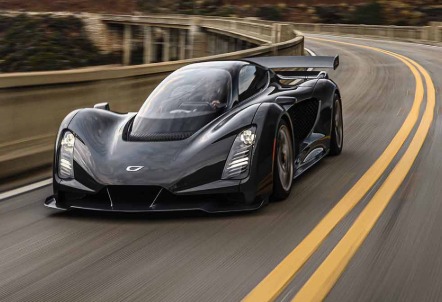 Czinger 3D ile basılan araba