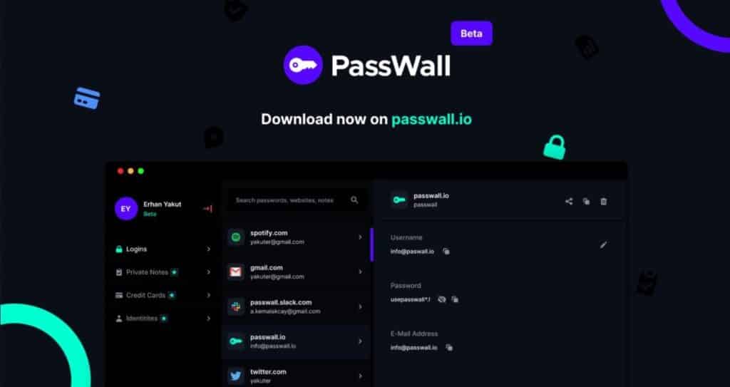 passwall giriş ekranı