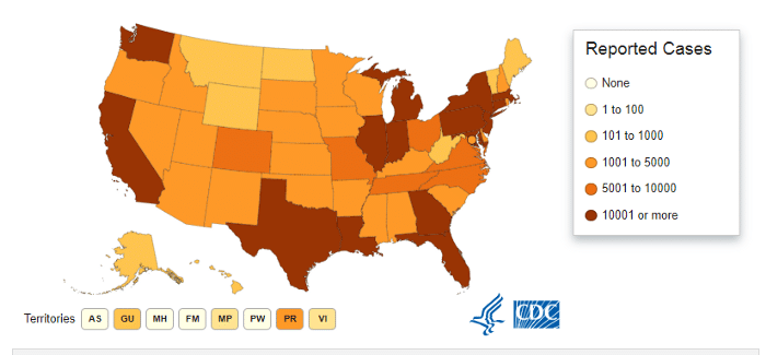 CDC-COVID-19-gösterge-paneli