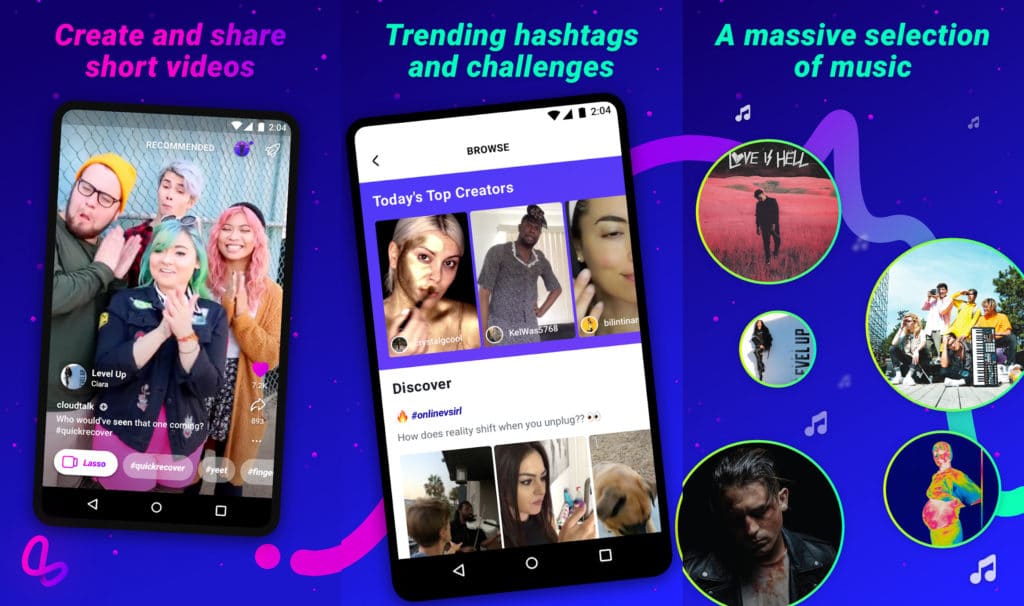 facebook lasso arayüzü