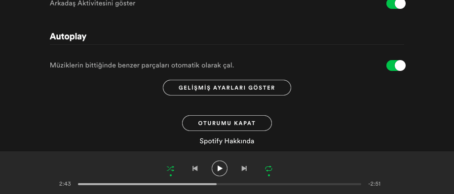 etkin kullanmak için şarkının belli bölümünü paylaşma