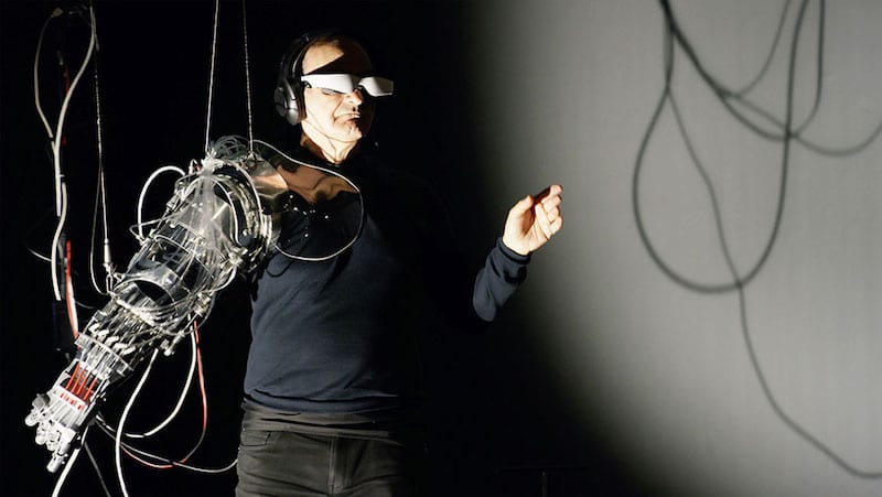 performans sanatları ve teknoloji için yapay kol